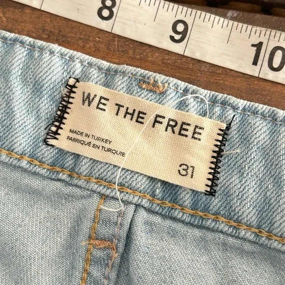 Free People We The Free Live Wire Flare Jeans - sz 31 - Picture 6 of 7